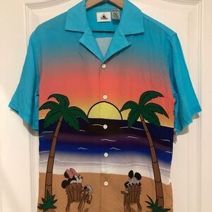 Disney Mickey & Minnie Mouse Summer Camp Shirt, Small